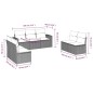 vidaXL Set sofás de jardín 7 piezas y cojines ratán sintético beige vidaXL Set sofás de jardín 7 piezas y cojines ratán sintético beige