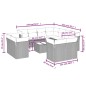 vidaXL Set de sofás de jardín 12 pzas con cojines ratán sintético gris vidaXL Set de sofás de jardín 12 pzas con cojines ratán sintético gris