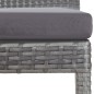 vidaXL Muebles de bar jardín 5 pzas ratán sintético madera acacia gris vidaXL Muebles de bar jardín 5 pzas ratán sintético madera acacia gris