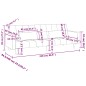 vidaXL Sofá cama de 2 plazas con dos almohadas terciopelo amarillo vidaXL Sofá cama de 2 plazas con dos almohadas terciopelo amarillo