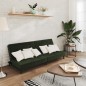 vidaXL Sofá cama de 2 plazas terciopelo verde oscuro vidaXL Sofá cama de 2 plazas terciopelo verde oscuro