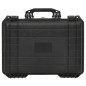 vidaXL Maletín portátil de vuelo PP negro 47x36x18 cm vidaXL Maletín portátil de vuelo PP negro 47x36x18 cm
