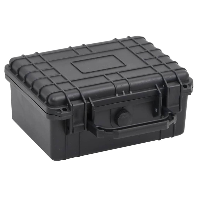 vidaXL Maletín portátil de vuelo PP negro 24x19x11 cm vidaXL Maletín portátil de vuelo PP negro 24x19x11 cm