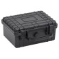vidaXL Maletín portátil de vuelo PP negro 24x19x11 cm vidaXL Maletín portátil de vuelo PP negro 24x19x11 cm