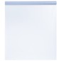 vidaXL Lámina de ventana esmerilada PVC gris transparente 60x2000 cm vidaXL Lámina de ventana esmerilada PVC gris transparente 60x2000 cm