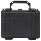 vidaXL Maletín portátil de vuelo PP negro 24x19x11 cm vidaXL Maletín portátil de vuelo PP negro 24x19x11 cm