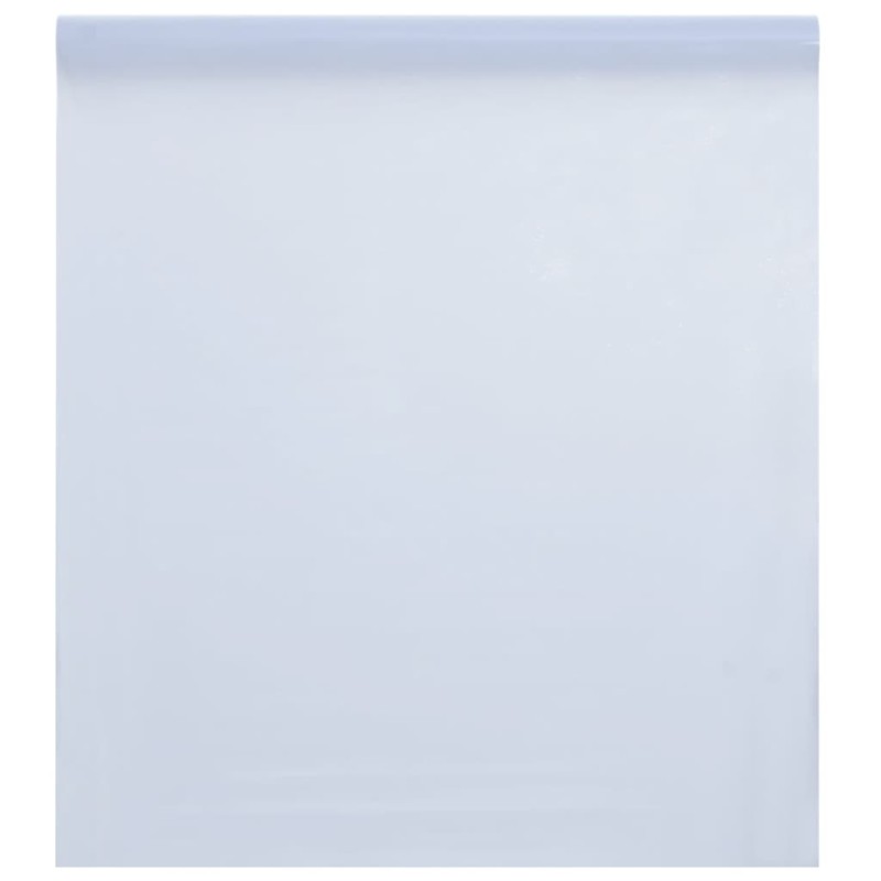 vidaXL Lámina de ventana esmerilada PVC blanco transparente 45x1000 cm vidaXL Lámina de ventana esmerilada PVC blanco transparente 45x1000 cm