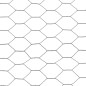 vidaXL Alambrada de gallinero acero revestimiento PVC gris 25x0,5 m vidaXL Alambrada de gallinero acero revestimiento PVC gris 25x0,5 m