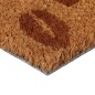 vidaXL Felpudo de fibra de coco copetuda 40x60 cm vidaXL Felpudo de fibra de coco copetuda 40x60 cm