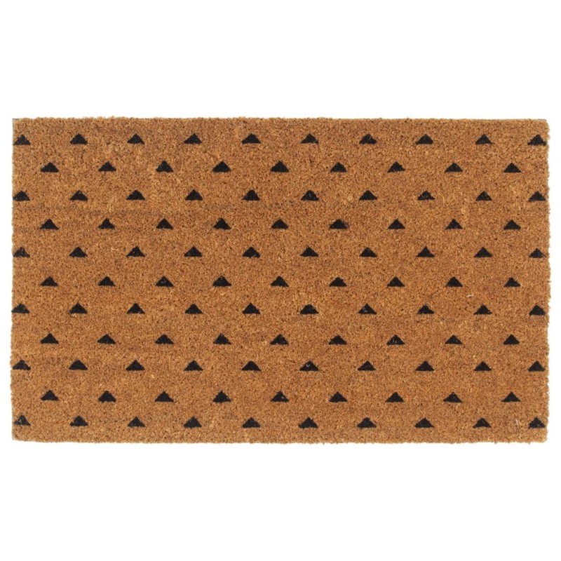 vidaXL Felpudo de fibra de coco copetuda 45x75 cm vidaXL Felpudo de fibra de coco copetuda 45x75 cm
