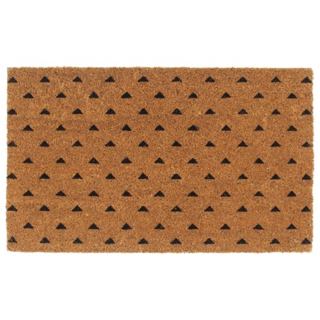 vidaXL Felpudo de fibra de coco copetuda 45x75 cm