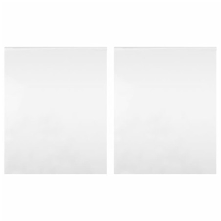 vidaXL Láminas espejo para ventana autoadhesivas 2 uds 45x150 cm PET