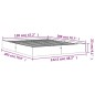 vidaXL Estructura de cama madera maciza pino marrón cera 120x200 cm vidaXL Estructura de cama madera maciza pino marrón cera 120x200 cm