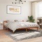 vidaXL Estructura de cama madera maciza pino marrón cera 180x200 cm
