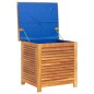 vidaXL Caja de almacenaje de jardín madera maciza acacia 60x50x56 cm vidaXL Caja de almacenaje de jardín madera maciza acacia 60x50x56 cm