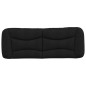vidaXL Cabecero de cama acolchado tela negro 140 cm vidaXL Cabecero de cama acolchado tela negro 140 cm