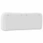 vidaXL Cabecero de cama acolchado cuero sintético blanco 140 cm vidaXL Cabecero de cama acolchado cuero sintético blanco 140 cm