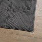 vidaXL Alfombra pelo corto look escandinavo IZA antracita 160x230 cm vidaXL Alfombra pelo corto look escandinavo IZA antracita 160x230 cm