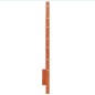 vidaXL Cabecero de cama madera maciza de pino marrón cera 135 cm vidaXL Cabecero de cama madera maciza de pino marrón cera 135 cm
