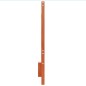 vidaXL Cabecero de cama madera maciza de pino marrón cera 135 cm vidaXL Cabecero de cama madera maciza de pino marrón cera 135 cm