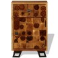 vidaXL Mesita de noche de madera maciza sheesham 37x30x54 cm vidaXL Mesita de noche de madera maciza sheesham 37x30x54 cm