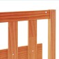 vidaXL Cabecero de cama madera maciza de pino marrón cera 135 cm vidaXL Cabecero de cama madera maciza de pino marrón cera 135 cm