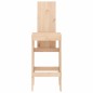 vidaXL Taburetes altos de cocina 2 uds madera maciza pino 40x42x120 cm vidaXL Taburetes altos de cocina 2 uds madera maciza pino 40x42x120 cm