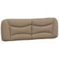vidaXL Cabecero de cama acolchado cuero sintético capuchino 160 cm vidaXL Cabecero de cama acolchado cuero sintético capuchino 160 cm