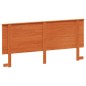 vidaXL Cabecero de cama madera maciza de pino marrón cera 180 cm vidaXL Cabecero de cama madera maciza de pino marrón cera 180 cm