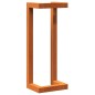 vidaXL Toallero de madera de pino maciza marrón encerado 23x18x60 cm vidaXL Toallero de madera de pino maciza marrón encerado 23x18x60 cm