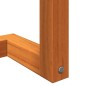vidaXL Toallero de madera de pino maciza marrón encerado 23x18x60 cm vidaXL Toallero de madera de pino maciza marrón encerado 23x18x60 cm