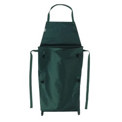 Nature Delantal de jardín con bolsillo plegable verde 130x55 cm