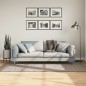 vidaXL Alfombra peluda de pelo largo moderna PAMPLONA beige 100x200 cm