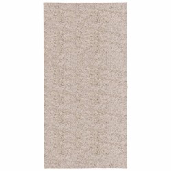 vidaXL Alfombra peluda de pelo largo moderna PAMPLONA beige 100x200 cm