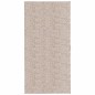 vidaXL Alfombra peluda de pelo largo moderna PAMPLONA beige 100x200 cm