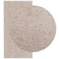 vidaXL Alfombra peluda de pelo largo moderna PAMPLONA beige 100x200 cm