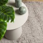 vidaXL Alfombra peluda de pelo largo moderna PAMPLONA beige 100x200 cm