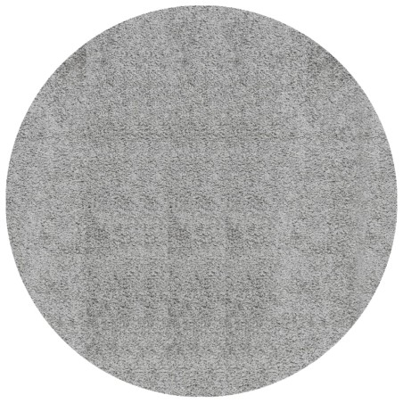 vidaXL Alfombra peluda de pelo largo moderna PAMPLONA beige Ø 80 cm