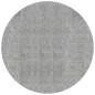 vidaXL Alfombra peluda de pelo largo moderna PAMPLONA beige Ø 80 cm