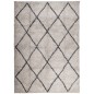 vidaXL Alfombra de pelo largo moderna beige y antracita 240x340 cm vidaXL Alfombra de pelo largo moderna beige y antracita 240x340 cm