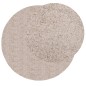 vidaXL Alfombra peluda de pelo largo moderna PAMPLONA beige Ø 200 cm vidaXL Alfombra peluda de pelo largo moderna PAMPLONA beige Ø 200 cm