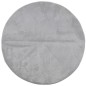 vidaXL Alfombra de pelo corto look escandinavo IZA gris Ø 100 cm vidaXL Alfombra de pelo corto look escandinavo IZA gris Ø 100 cm