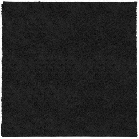 vidaXL Alfombra peluda de pelo largo moderna PAMPLONA negra 240x240 cm