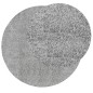 vidaXL Alfombra peluda de pelo largo moderna PAMPLONA gris Ø 280 cm vidaXL Alfombra peluda de pelo largo moderna PAMPLONA gris Ø 280 cm