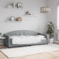 vidaXL Sofá cama tela gris claro 80x200 cm vidaXL Sofá cama tela gris claro 80x200 cm