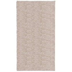 vidaXL Alfombra peluda de pelo largo moderna PAMPLONA beige 60x110 cm