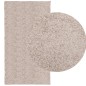 vidaXL Alfombra peluda de pelo largo moderna PAMPLONA beige 60x110 cm vidaXL Alfombra peluda de pelo largo moderna PAMPLONA beige 60x110 cm