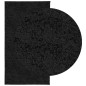 vidaXL Alfombra peluda de pelo largo moderna PAMPLONA negra 80x150 cm vidaXL Alfombra peluda de pelo largo moderna PAMPLONA negra 80x150 cm