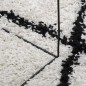 vidaXL Alfombra de pelo largo moderna crema y negro 300x400 cm vidaXL Alfombra de pelo largo moderna crema y negro 300x400 cm