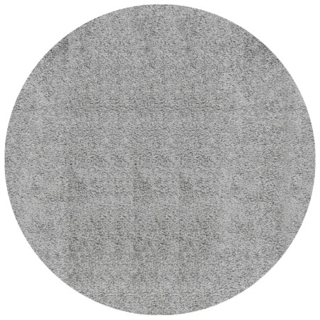 vidaXL Alfombra peluda de pelo largo moderna PAMPLONA beige Ø 120 cm